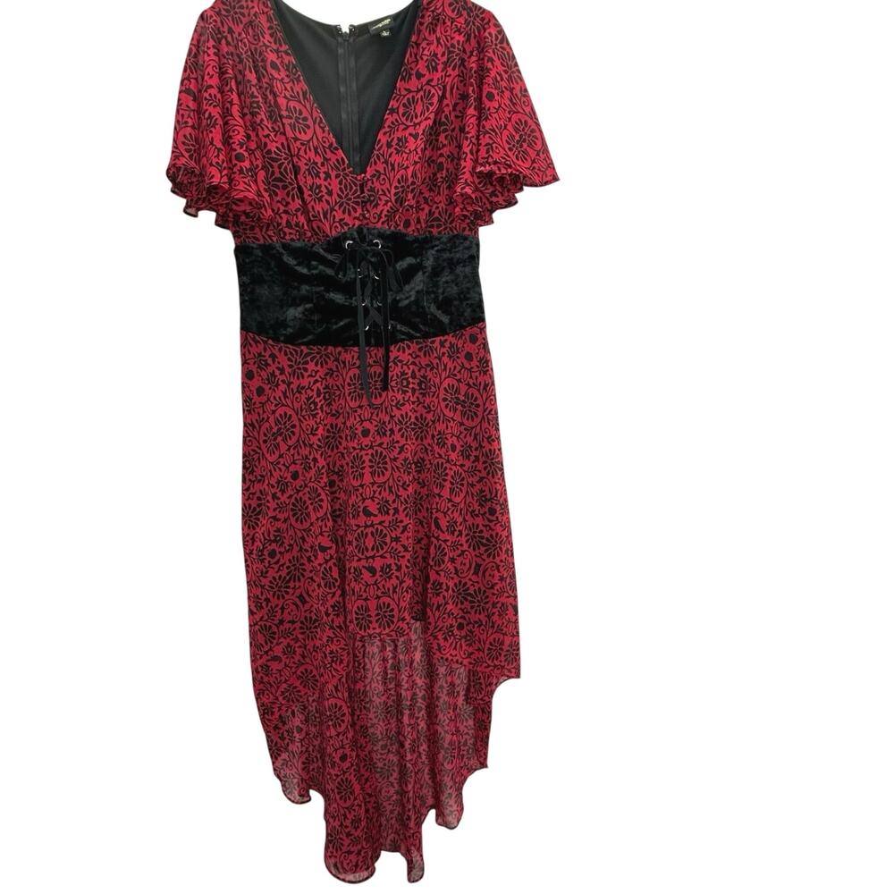 Disney Snow White red corset midi dress large